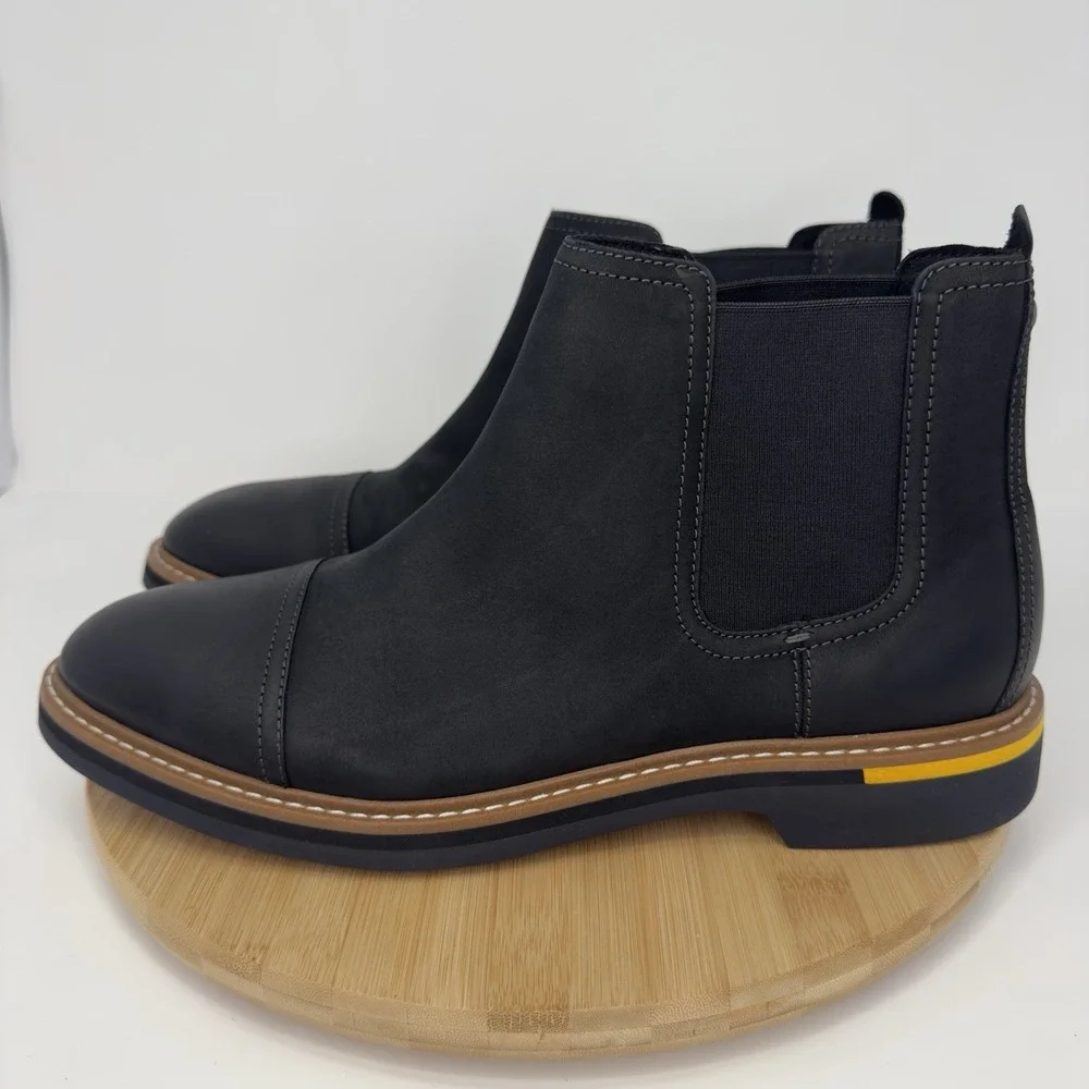 Cole Haan York Chelsea WR Boots Men's 11.5 M Black Waterproof C34163 Leather